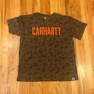 RARE Vintage CARHARTT Camo T -Shirt